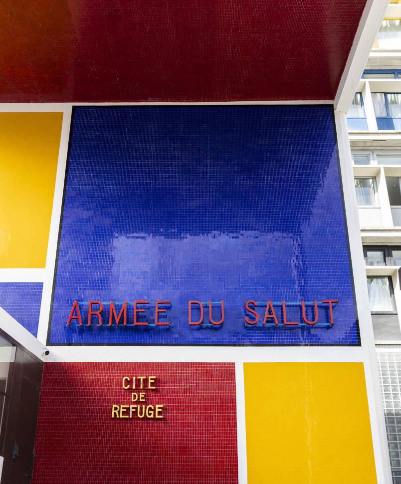 Facade de la Cité de Refuge