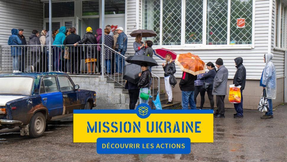 Février 2023 : Découvrez toutes les actions de l'Armée du Salut que vos dons ont permis de financer en Ukraine