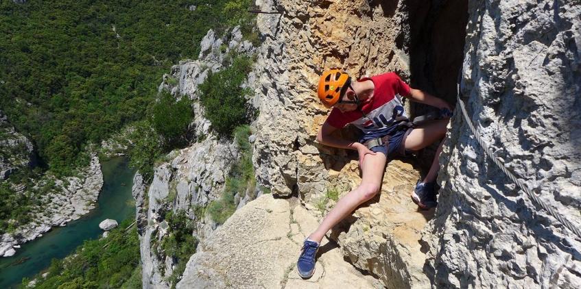 Via Ferrata Grotte Demoiselles