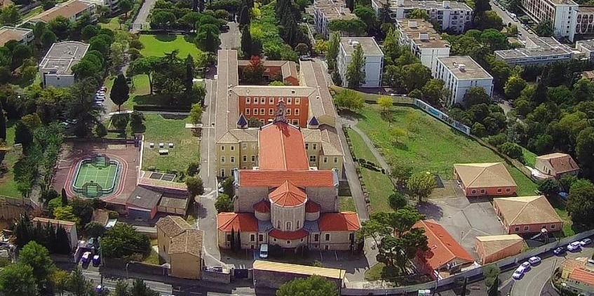 Institut Nazareth vu du ciel