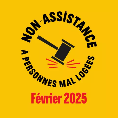 Non-assistance à personnes mal logées