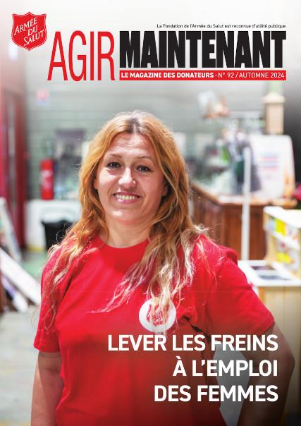 Couverture du magazine des donateurs de l'Armée du Salut pour l'automne 2024 - ISSN 3040-4983