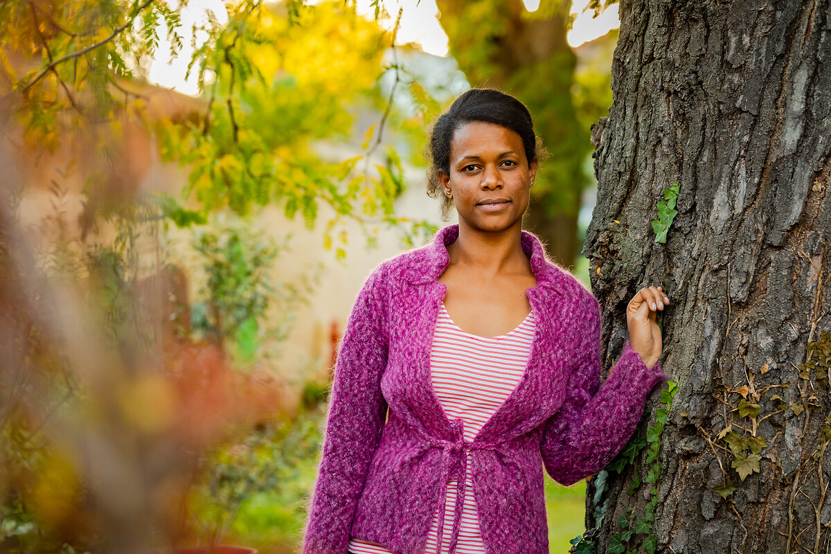 Mme Asiep Gebthanis vient d'emménager à la Résidence Sociale et Pension de Famille de Thiais.