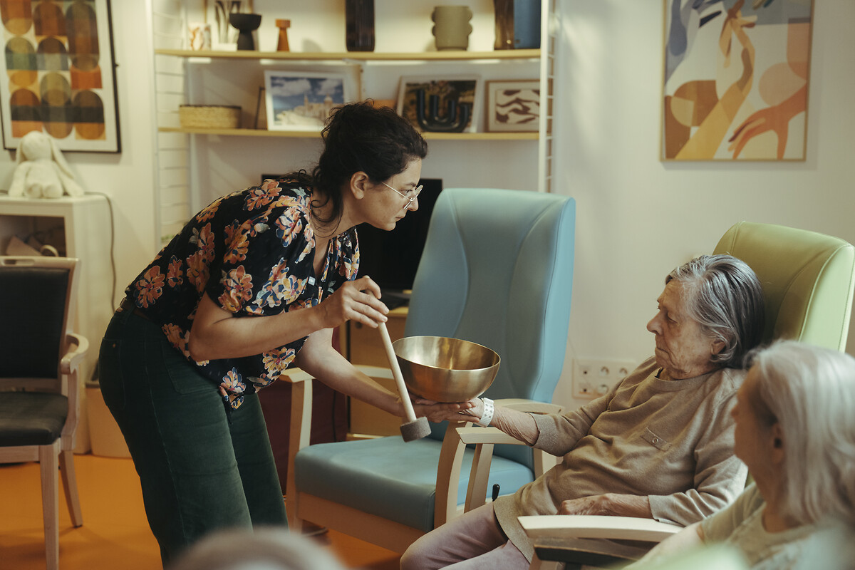 Maria Vraud, MME LEFAS, séance de musicothérapie