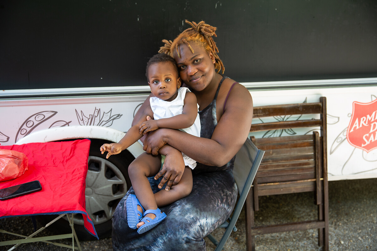 Fofana Fatimata et sa fille Fofana Alima