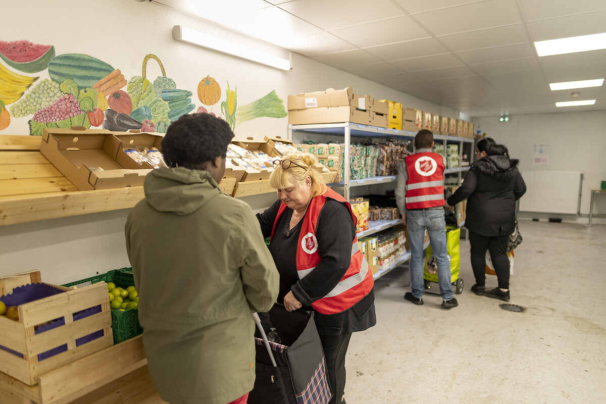 Personnes en précarité alimentaire