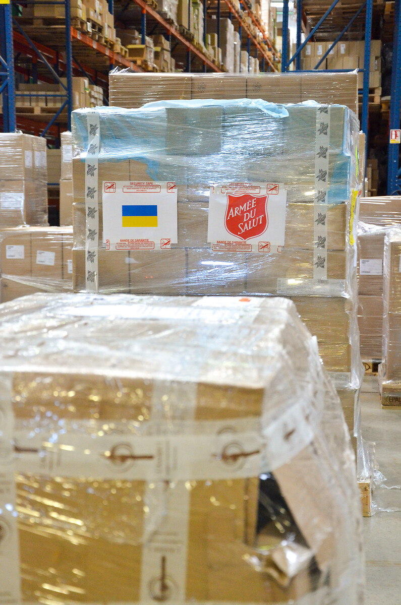 Plateforme de dons en nature à Villabé