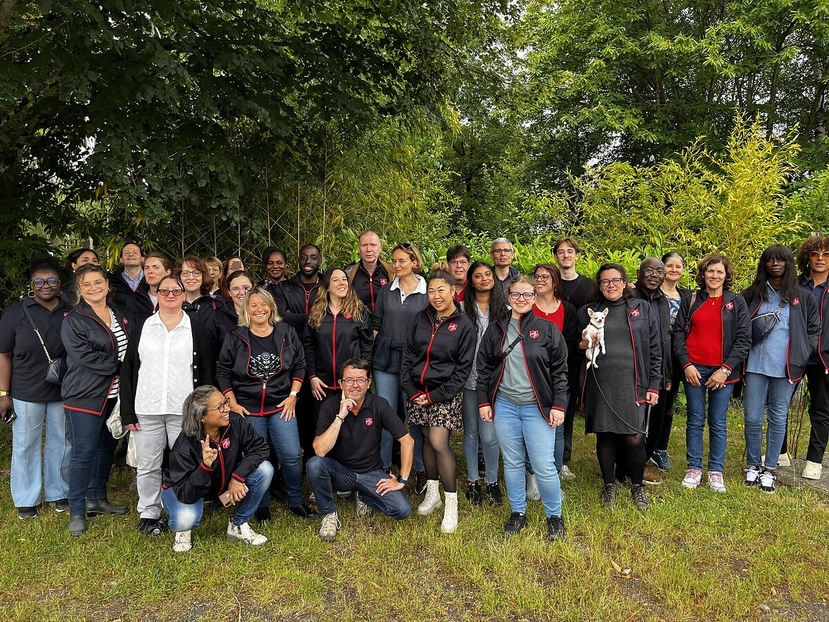 La diversité des personnes qui travaillent à l'Armée du Salut