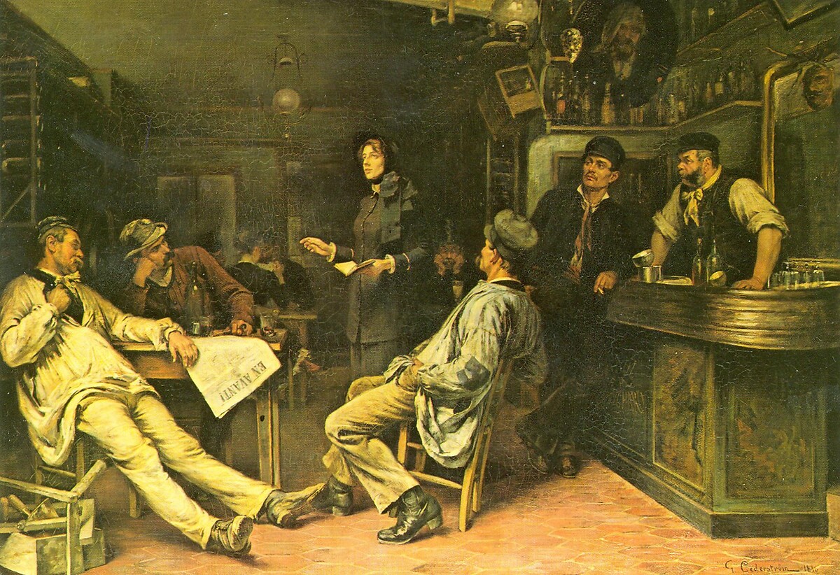 L'Armée du salut par Gustaf Cederström (1886)